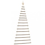 Cumpara ieftin Brad de Craciun suspendat cu stea in varf, 100x210 cm, ramura naturala