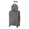 TraveLux Pro IV gurul&oacute;s bőr&ouml;nd szett sz&uuml;rke
