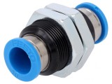 Racord Push-In Filetate Alamă Nichelată -0,95&divide;6bar
