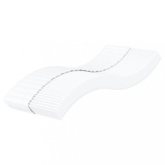 vidaXL Saltea din spumă, alb, 100x210 cm, duritate H2 H3 4016632