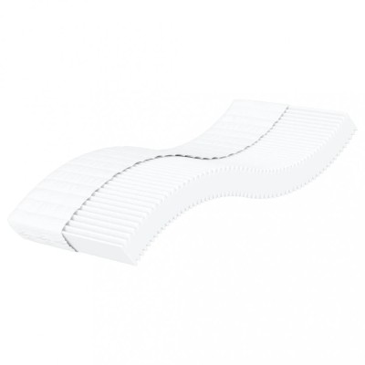 vidaXL Saltea din spumă, alb, 100x210 cm, duritate H2 H3 4016632 foto