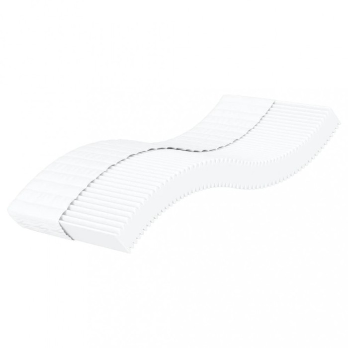 vidaXL Saltea din spumă, alb, 100x210 cm, duritate H2 H3 4016632