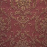 Tapet textil, model clasic, visiniu, auriu, baroc, Zambaiti, 30034