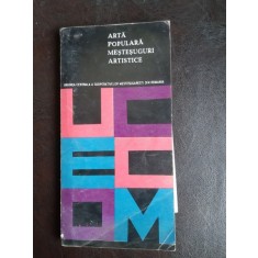 Arta populara mestesuguri artistice