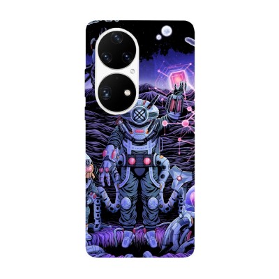 Husa compatibila cu Huawei P50 model Alien Entity, Silicon, TPU, Viceversa foto