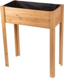 Z&aacute;hon Strend Pro Garden, 84x40x98 cm, drevo, vyv&yacute;&scaron;en&yacute;, s nohami