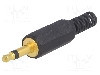 Conector jack, Jack 3,5mm, 2 contacte, tata, {{Producator}} - foto