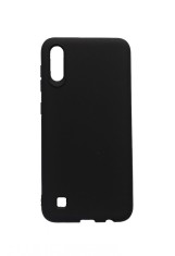 Husa telefon compatibila cu Samsung Galaxy A10, Negru, Cu interior de catifea, 146HT