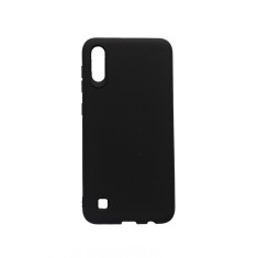 Husa telefon compatibila cu Samsung Galaxy A10, Negru, Cu interior de catifea, 146HT