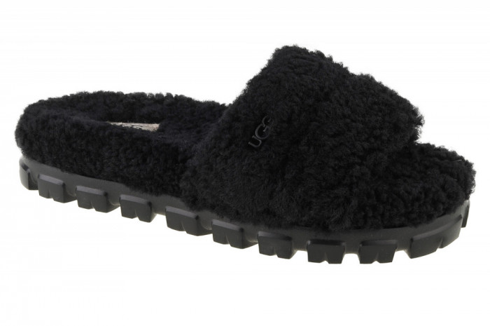 Papuci UGG Cozetta Curly 1130838-BLK negru