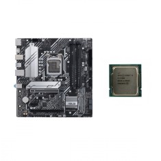 Placa de baza Second Hand Asus PRIME B560M-A, Socket LGA1200, mATX, Shield, Cooler + Procesor Intel Core i5-11500 2.70 - 4.60 GHz, 12MB Cache NewTechn