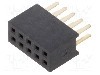 Conector {{Numarul de pini}} pini, seria {{Serie conector}}, pas pini {{Pas pini}}, HARWIN - M50-3000545