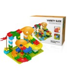 Set Cuburi de Construit cu Tobogan 89 Piese