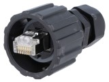 Mufă RJ45 Ecranat Cat 5e 8p8c