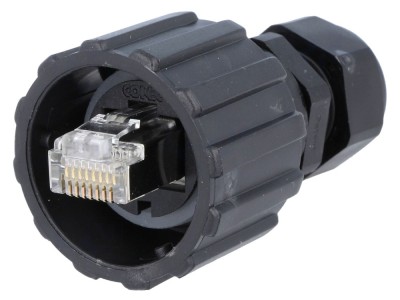 Conector RJ45 ecranat Cat 5e IP67 foto
