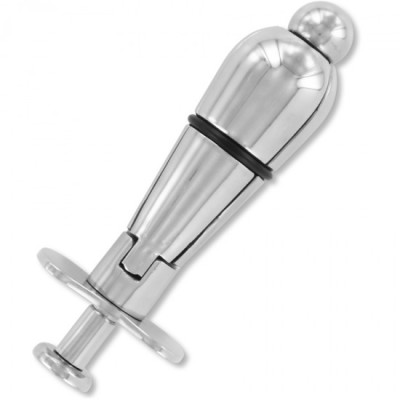METAL HARD - METAL ANAL PLUG WITH LOCK foto