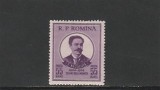 ROMANIA 1954 LP 375 - 50 ANI MOARTEA POETULUI TEODOR NECULUTA MNH