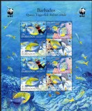 BARBADOS 2006, FAUNA - WWF, serie neuzata, MNH, Nestampilat