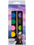 Set acuarele 12 culori + pensula, Disney Frozen, Litera