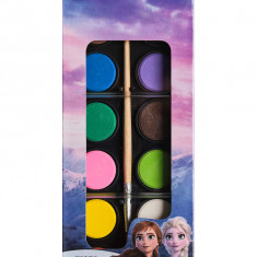 Set acuarele 12 culori + pensula, Disney Frozen