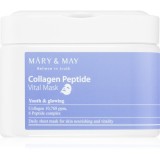 Mary&amp;May Collagen Peptide Vital Mask set de măști textile cu efect antirid 30 buc
