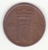 Norvegia 5 ore 1953 -Haakon VII
