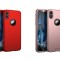 Pachet 2 Huse IPAKY iPhone X - Decupata - Cu Folie Sticla Protectie Ecran