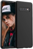 Husa Samsung Galaxy S10 Plus FullBody Negru acoperire 360 cu folie protectie