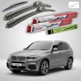 Cumpara ieftin Ștergătoare BMW X5 (F15), X5 M (F85) 2013-2018 | Set Față și Spate Flat &ndash; TeamCar&reg;