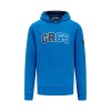 Mercedes AMG Petronas hanorac de bărbați cu glugă George Russell blue F1 Team 2023 - XXL, Stichd