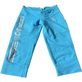 Pantaloni dama, culoarea albastru deschis , trei sferturi, marimea S