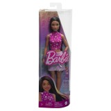 PAPUSA BARBIE FASHIONISTA BRUNETA CU TOP CU STELUTE SuperHeroes ToysZone, Mattel