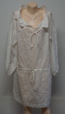 Camasa vintage de noapte Louise Feraud, Alb, Chemise, L