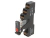 Releu interfață DPDT WEIDM&Uuml;LLER DRI 230V AC 5A pentru șină DIN
