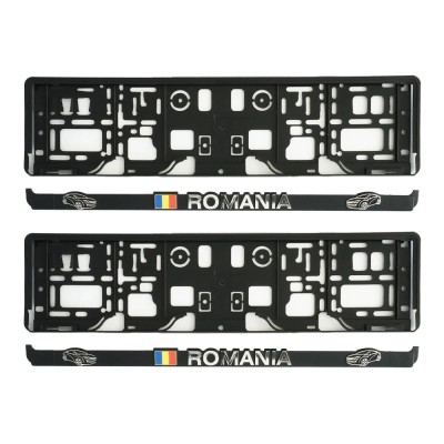 SUPORT NUMAR INMATRICULARE MEGA DRIVE ROMANIA SET 2 BUC 45189 foto