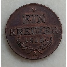 1 Kreuzer 1816 A (Viena).