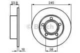 Disc frana AUDI A6 (4B2, C5) (1997 - 2005) BOSCH 0 986 478 461