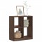 Gossi biblioteca, stejar maro, 68,5x32x75 cm, lemn prelucrat