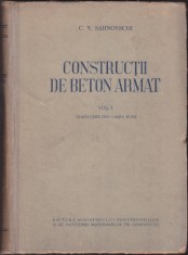CONSTRUCTII DIN BETON ARMAT- VOLUMUL I