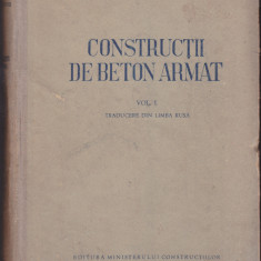 CONSTRUCTII DIN BETON ARMAT- VOLUMUL I