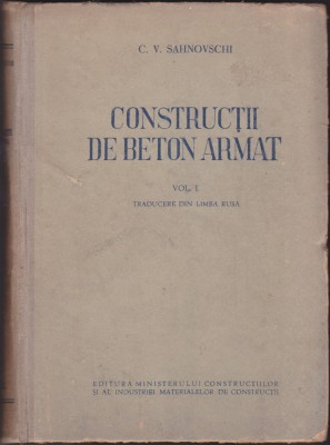CONSTRUCTII DIN BETON ARMAT- VOLUMUL I foto