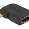 Cablu adaptor HDMI soclu, micro HDMI