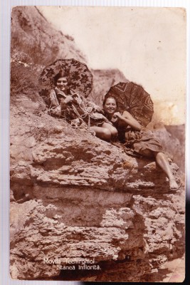 AMS# - ILUSTRATA/VEDERE MOVILA - TECHIRGHIOL STANCA INFLORITA 1929 CIRCULATA foto
