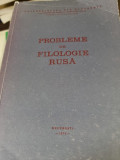 Probleme de filologie rusa, curs universitar, 1976