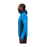 Jachetă de fleece MAMMUT Taiss Light ML Hooded azurit-marine L