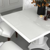 Folie Protectie Masa Transparenta PVC 2mm 120x60 cm VidaXL - Protectie Mobilier Impermeabila, Rezistenta la Zgarieturi