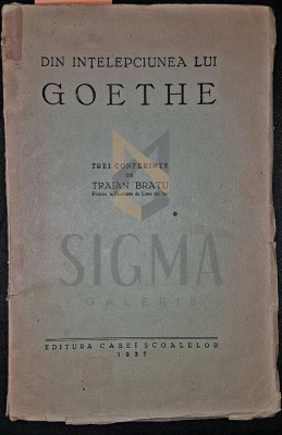 DIN INTELEPCIUNEA LUI GOETHE foto