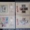Colecție rară de coli filatelice neștampilate &quot;Weltrarit&auml;ten&quot; &ndash; păsări, sport, animale, teme Olimpice &ndash; stare excelentă