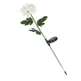 Lamp&Auml; solar&Auml; led pentru gr&Auml;din&Auml;, design crizantem&Auml;, iluminare alb cald, ip65, 80 cm