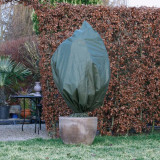 Nature Husa anti-&icirc;nghet din fleece, verde, 2,5 x 3 m, 70 g/m&sup2; GartenMobel Dekor, vidaXL